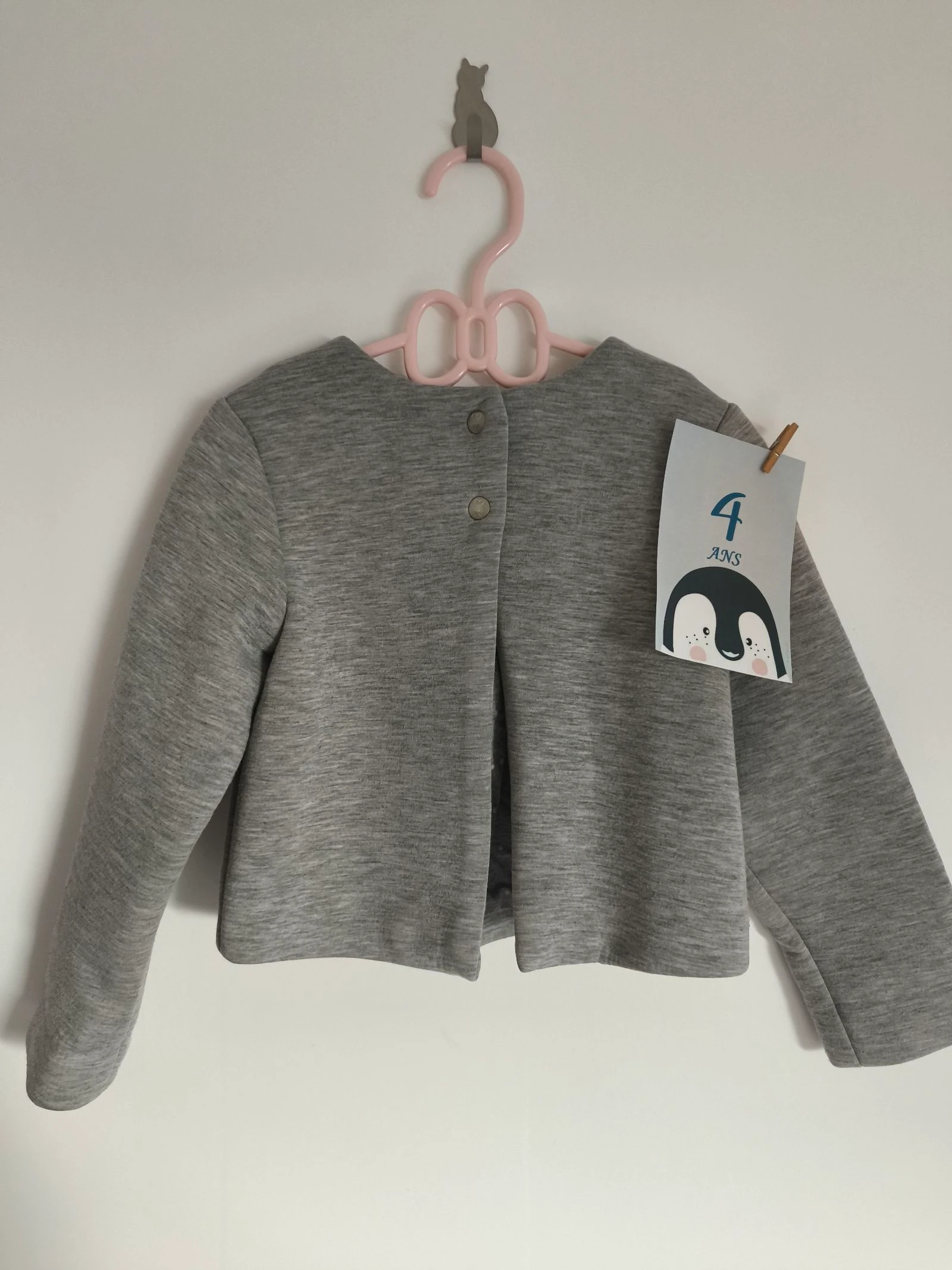 Gilet épais fille (4 ans)